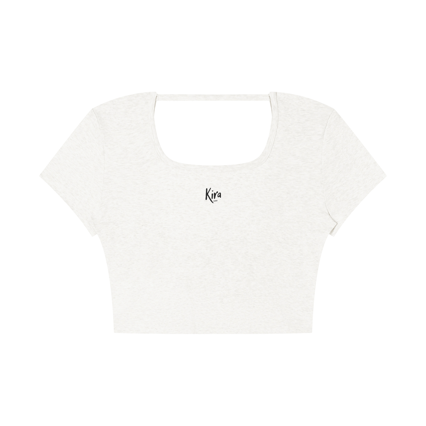Women's Square Neck Crop T-Shirt