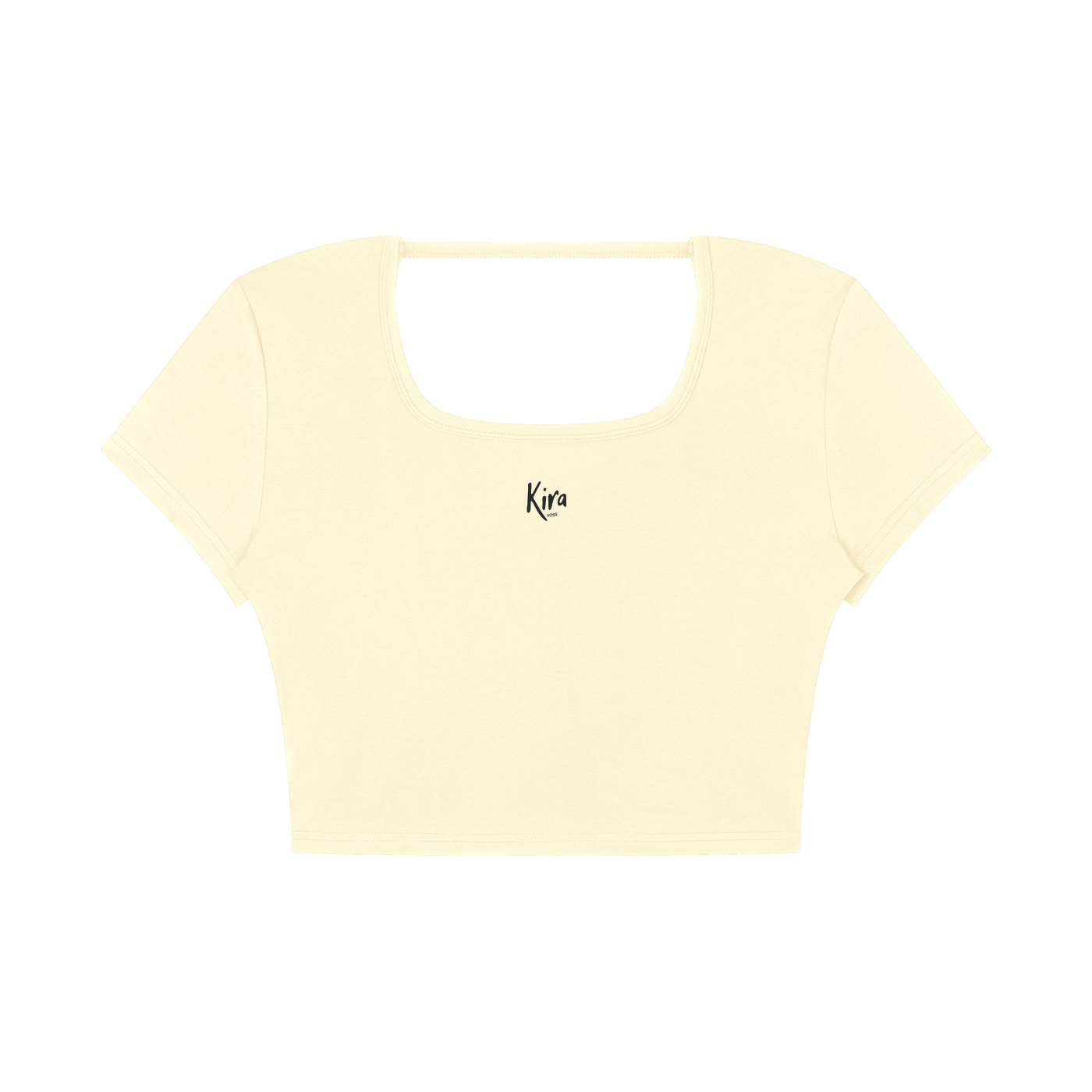 Women's Square Neck Crop T-Shirt